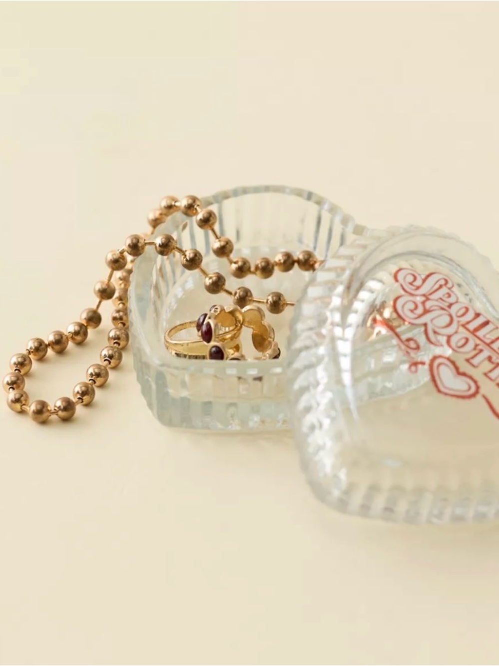 Love hurts Beveled glass trinket box - Picture 2 of 6